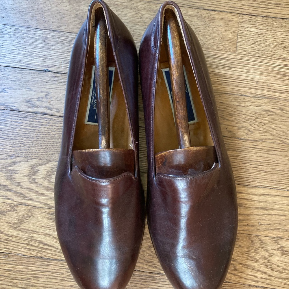 Cole Haan Bragano Leather Slip-Ons